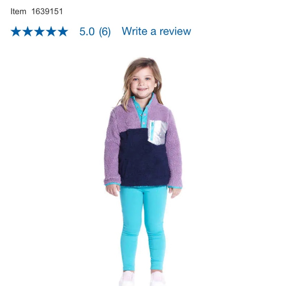 3-piece kids Sherpa set by Andy & Evan